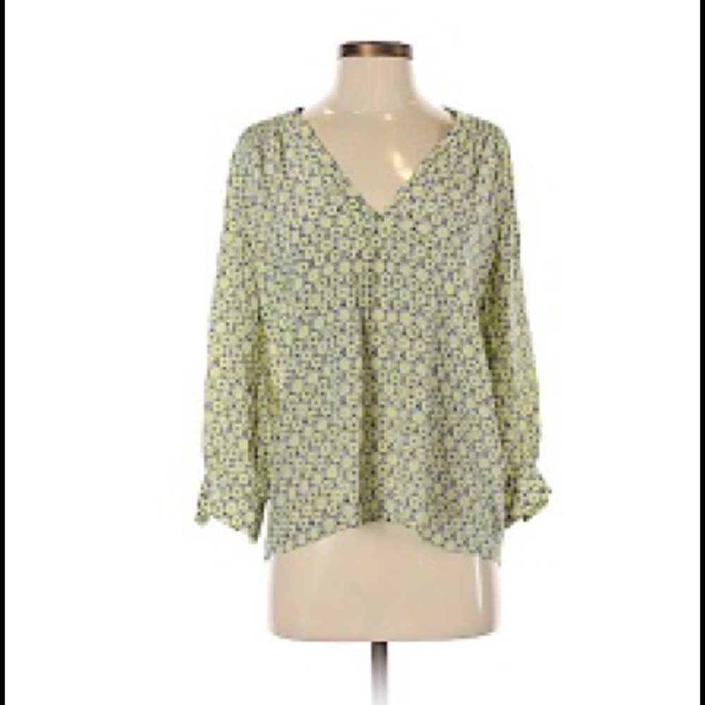 Joie 3/4 sleeves silk top size XS